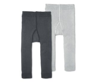 1 bleu foncé chiné, 1 gris clair chiné