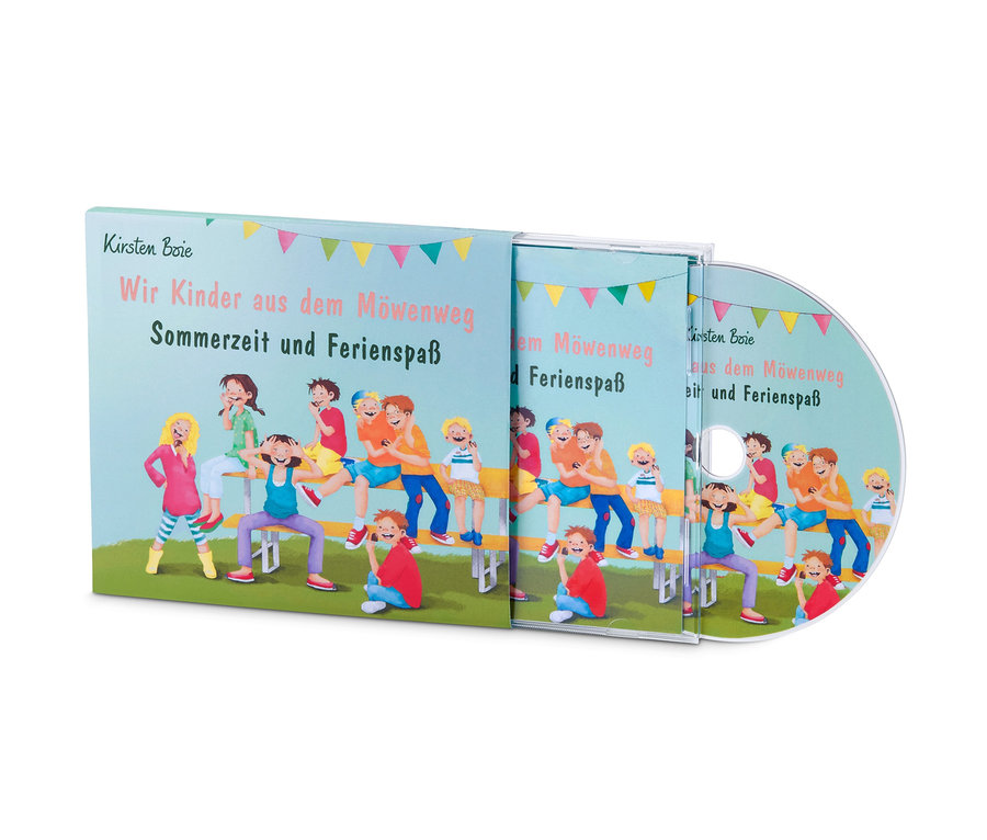 Couverture du livre audio « Wir Kinder aus dem Möwenweg – Sommerzeit und Ferienspaß ».