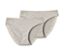Deux culottes grège avec de la dentelle.