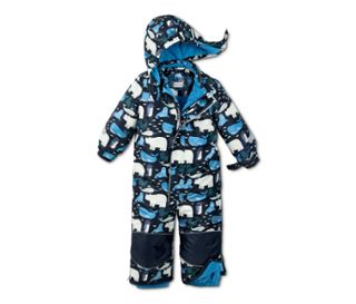 Bleu foncé à imprimé intégral multicolore