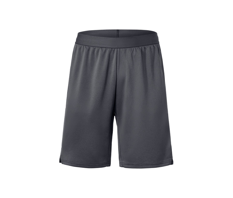 Short de sport gris.
