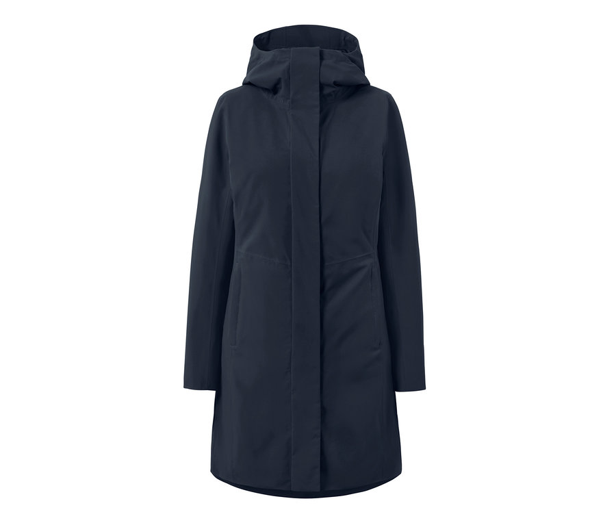 Manteau d’extérieur 3 en 1 bleu avec gilet.