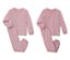 2 Pyjamas pour enfant, rose - rose