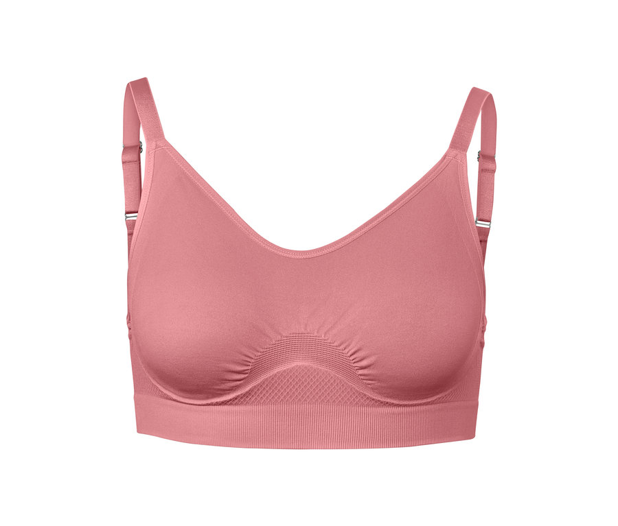 Soutien-gorge de sport Seamless rose.