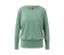 T-shirt de sport et de yoga vert sauge.
