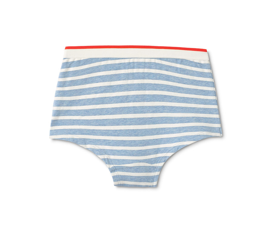 7 culottes bleues pour filles.