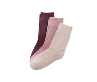 1x vieux rose, 1x prune, 1x rose chiné
