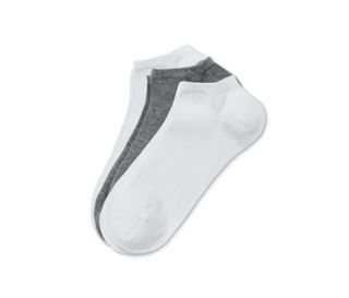 2 x blanc, 1 x gris chiné