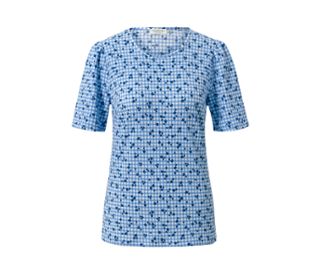 bleu à carreaux