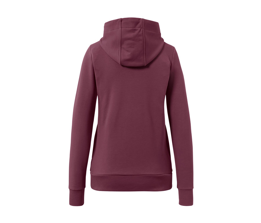 Vue arrière de la jaquette en sweat.