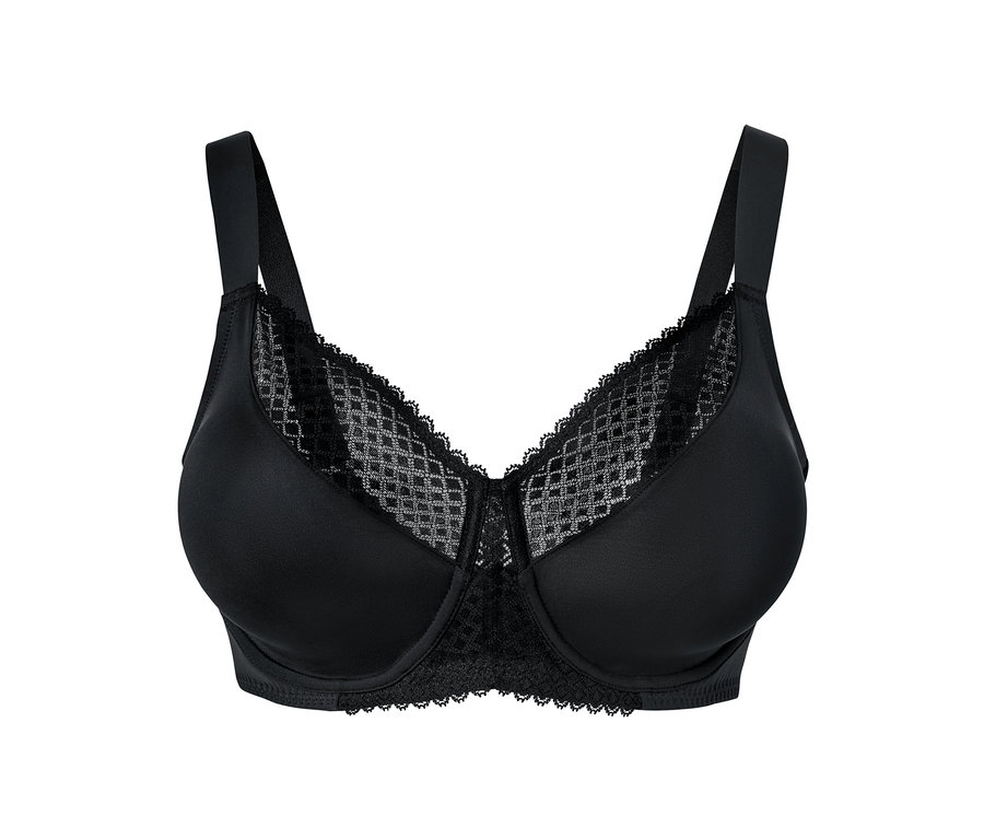 Soutien-gorge minimiseur noir.