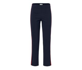 Pantalon stretch avec galons