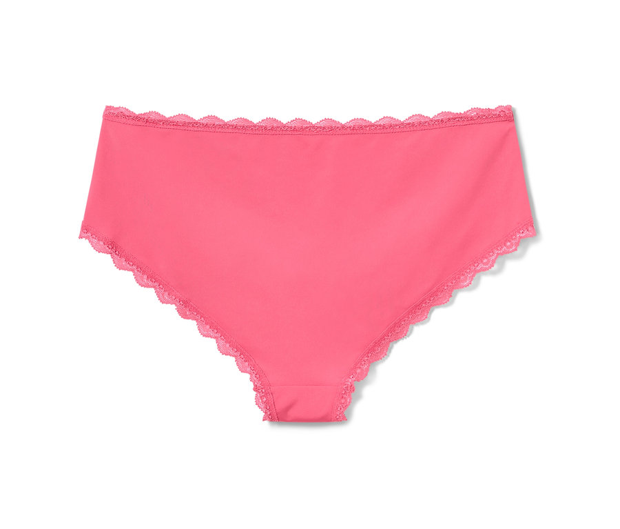Un seul hipster rose avec de la dentelle, pack de 2.