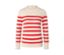 Pull en maille fine rayé, rouge - /img/gQwmd3X2/64/image.jpeg