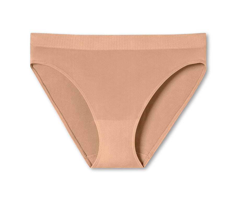 Slip beige SCHIESSER Rio sur fond blanc.