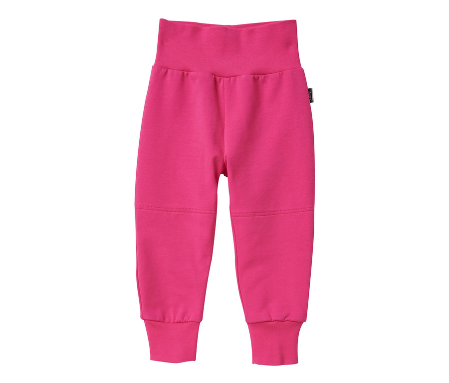 Pantalon de bébé fuchsia.