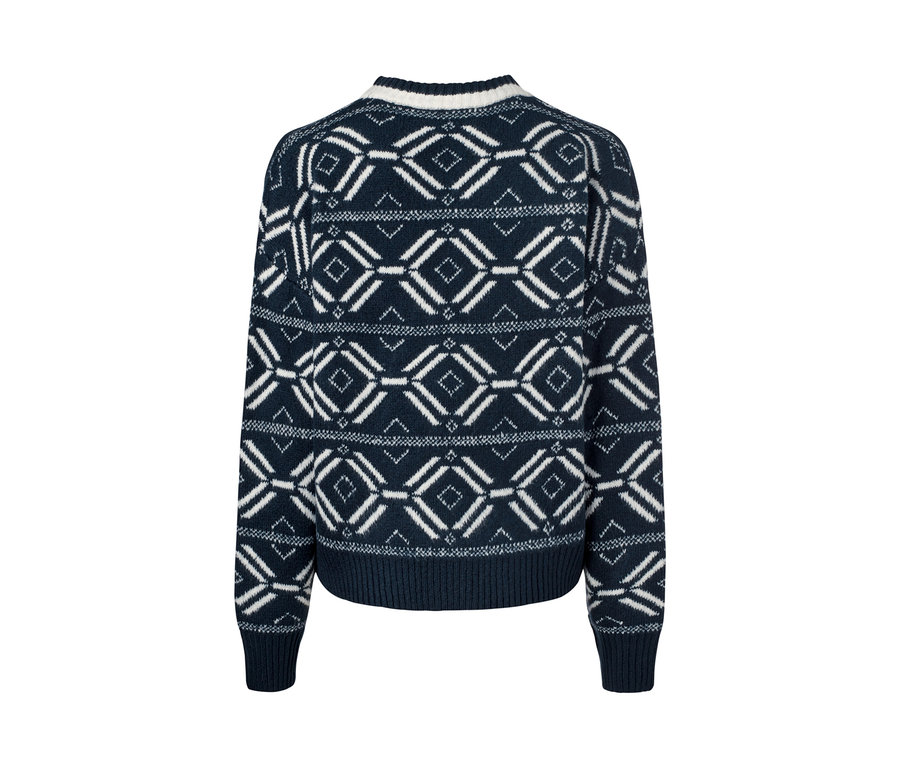 Cardigan marine style norvégien.