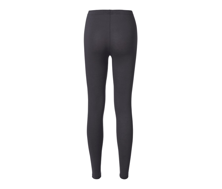 Vue arrière d'un legging noir.