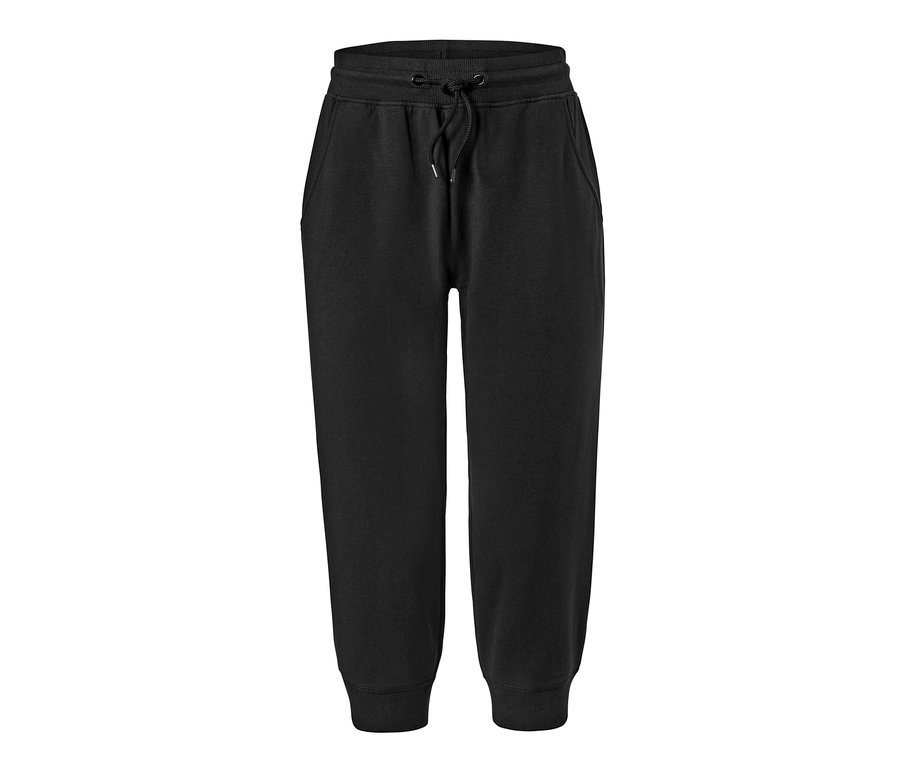 Pantalon de sport 3/4 noir.