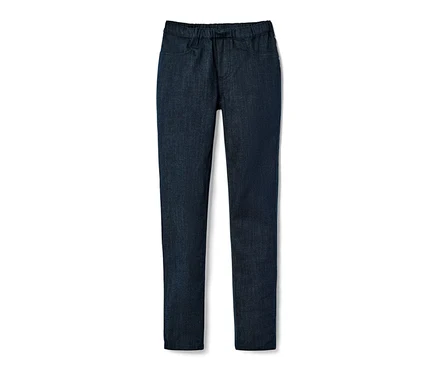 Tregging pour enfant bleu – Fit « Jule » sur fond blanc.