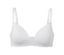 Soutien-gorge à coques souples blanc.