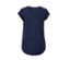 T-shirt de sport bleu foncé.