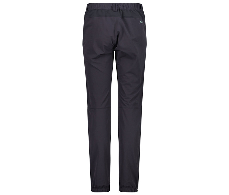 Pantalon gris foncé vu de dos.