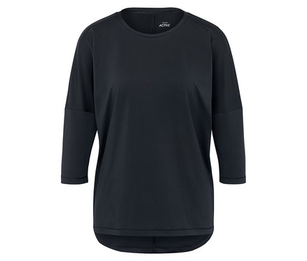 T-shirt de sport 3/4, noir