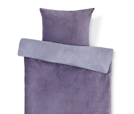 Parure de lit en velours ras, taille normale