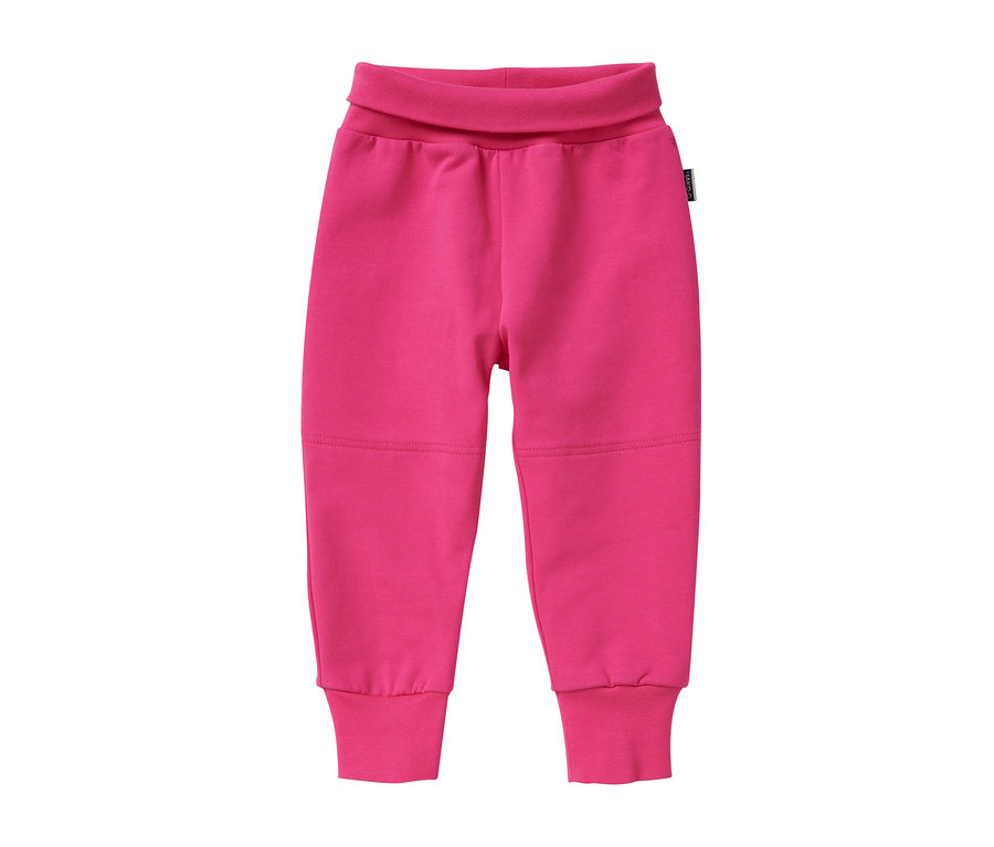 Pantalon de survêtement fuchsia pour bébé.
