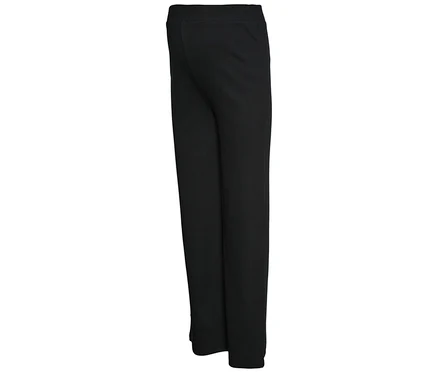 Le legging noir MAMALICIOUS MLEMILY JRS HW RELAXED NOOS est posé sur un fond blanc.