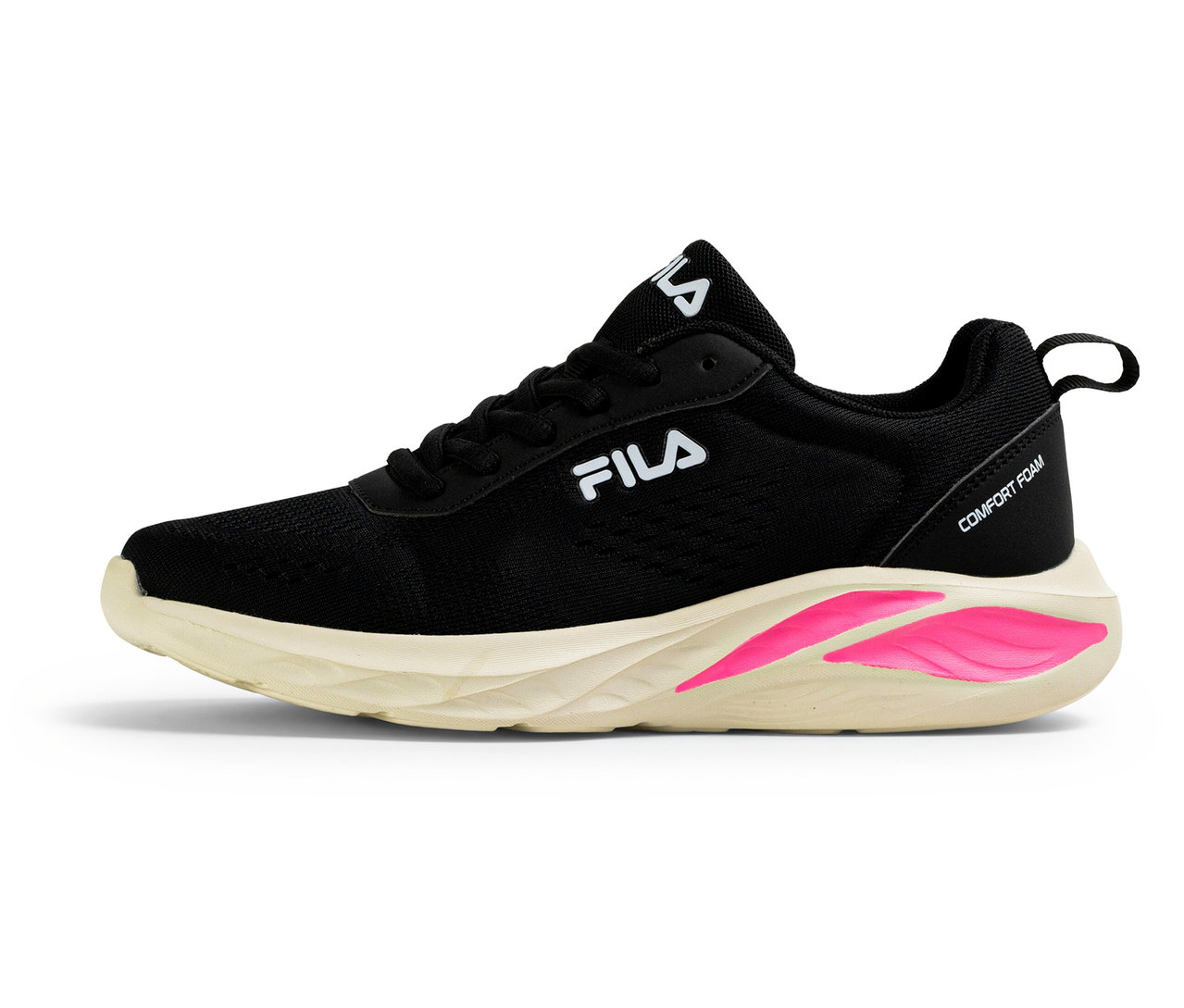 Baskets FILA Specctris noires pour femmes.