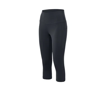 Collant de sport 3/4 noir.