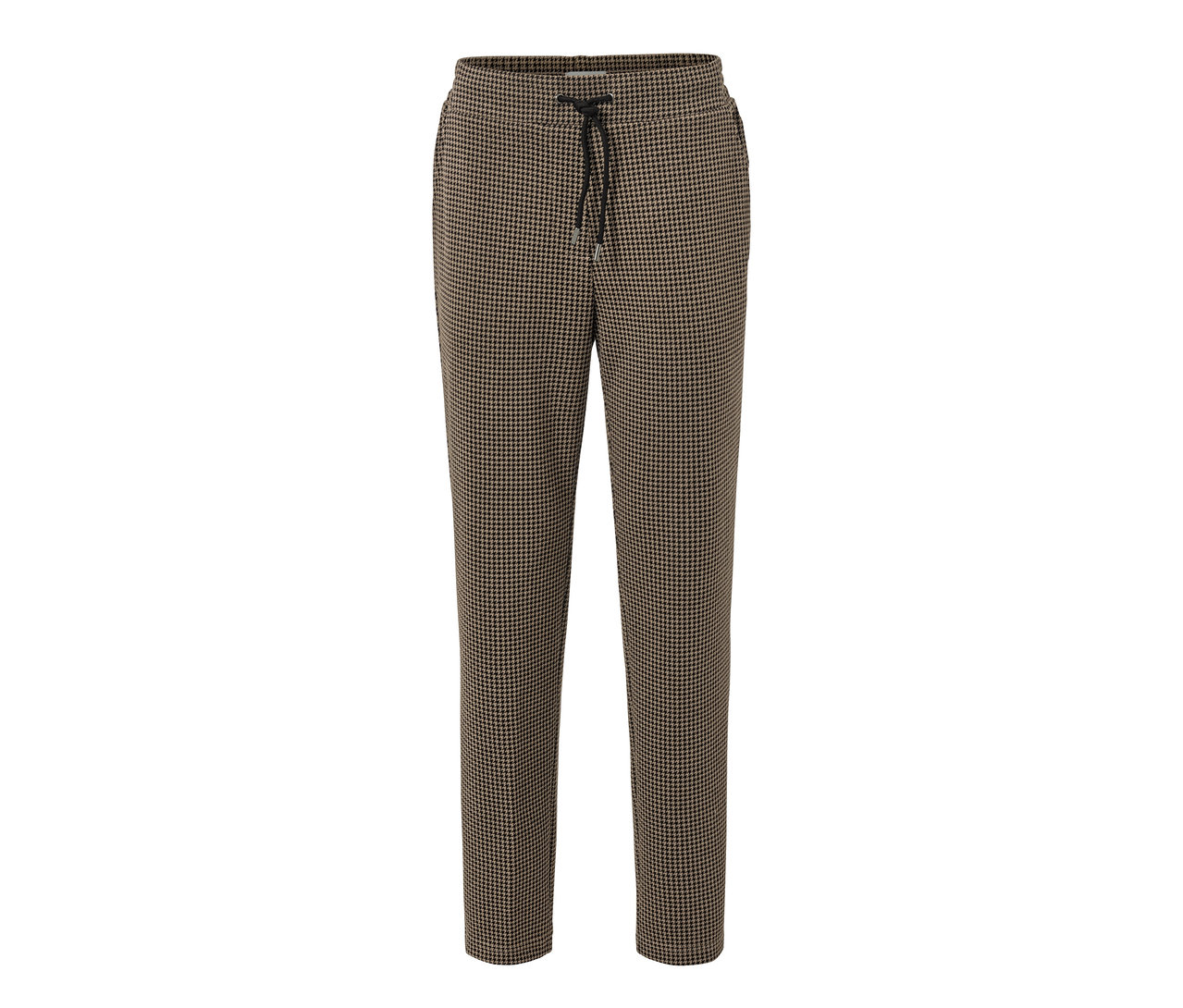Pantalon de jogging avec jacquard pied-de-poule.