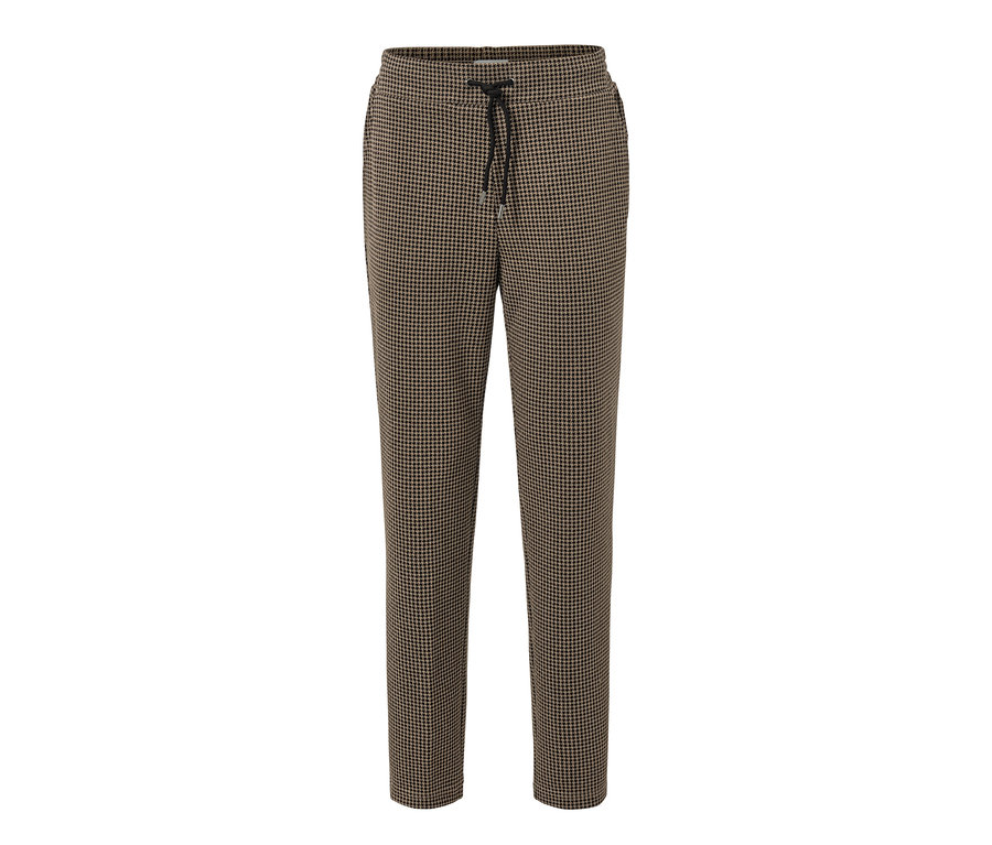 Pantalon de jogging avec jacquard pied-de-poule.