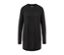 Long pull en maille noir.