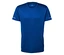 T-shirt bleu à manches courtes.