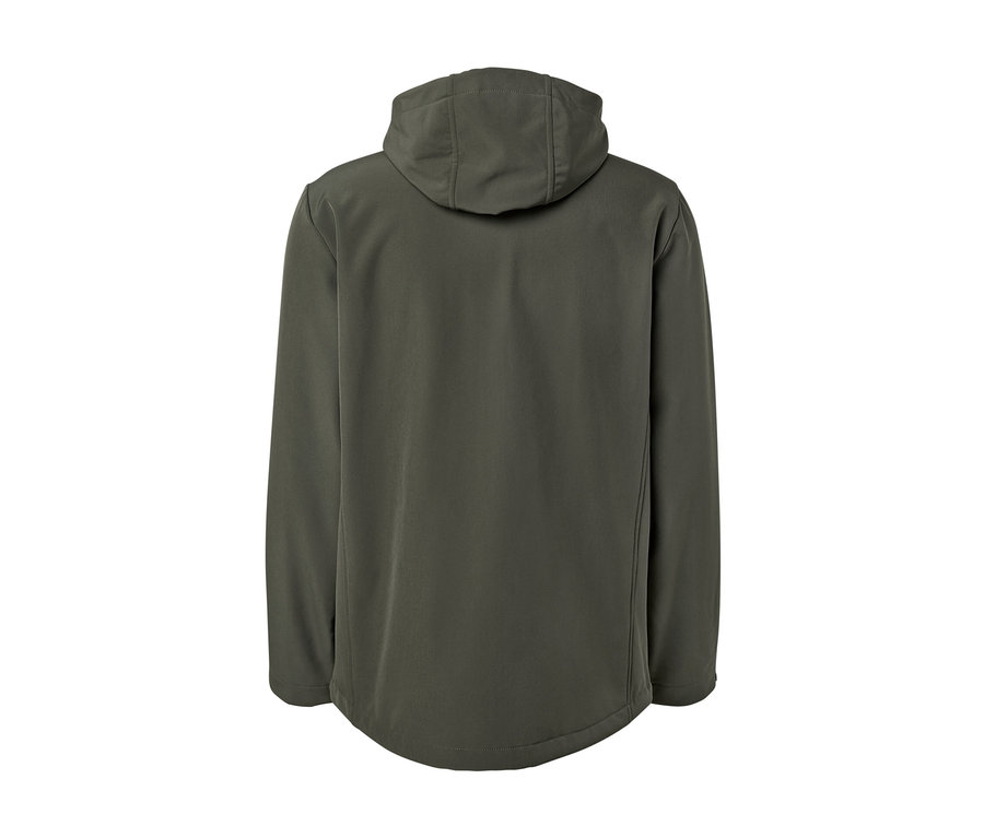 Vue arrière d'une veste softshell.