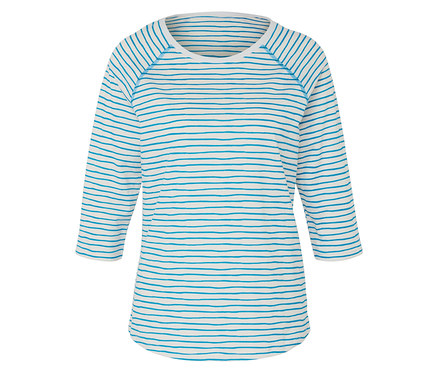 T-shirt manches 3/4 à rayures