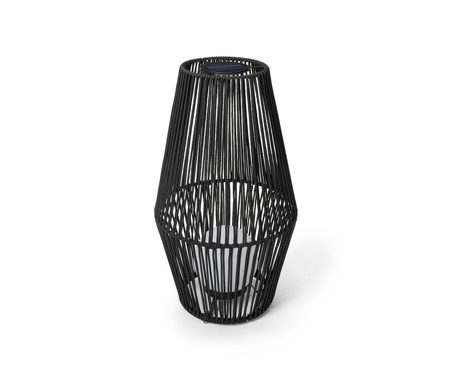 Lanterne solaire grand modèle avec ruban en tissu.