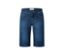 Bermuda en jean bleu moyen coupe droite «
								Bermuda Turn-Up
							» Angels.