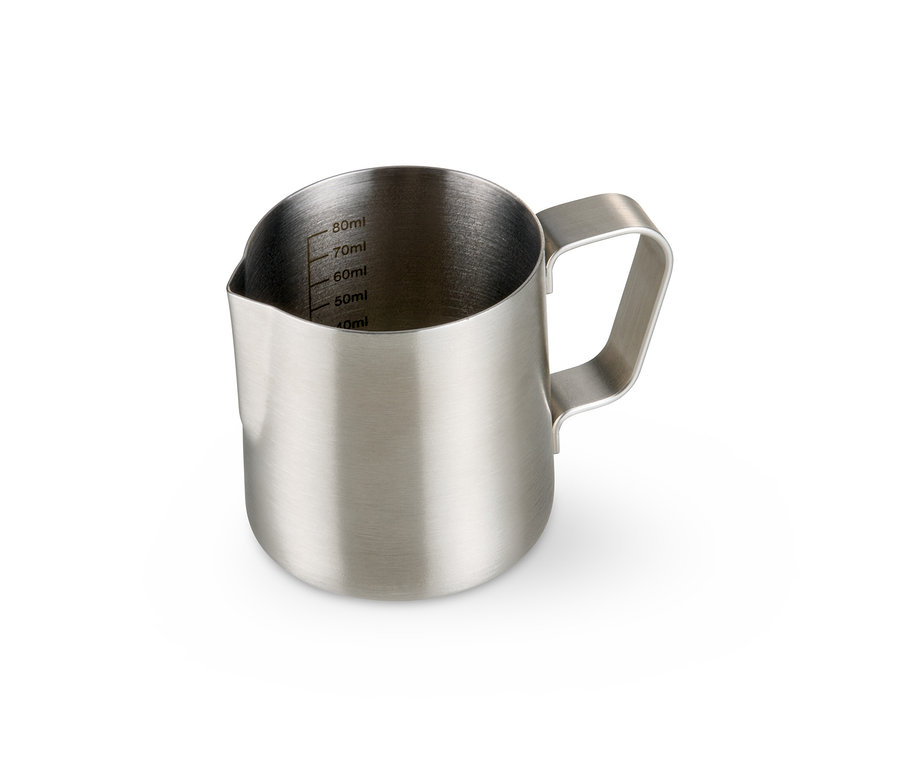 Pichet à expresso, inox, 80 ml.