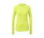 T-shirt fonctionnel manches longues jaune fluo.