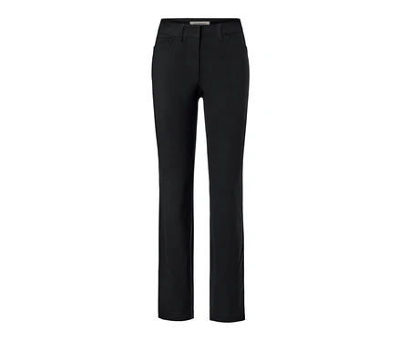 Pantalon prêt à porter en bengaline noir.