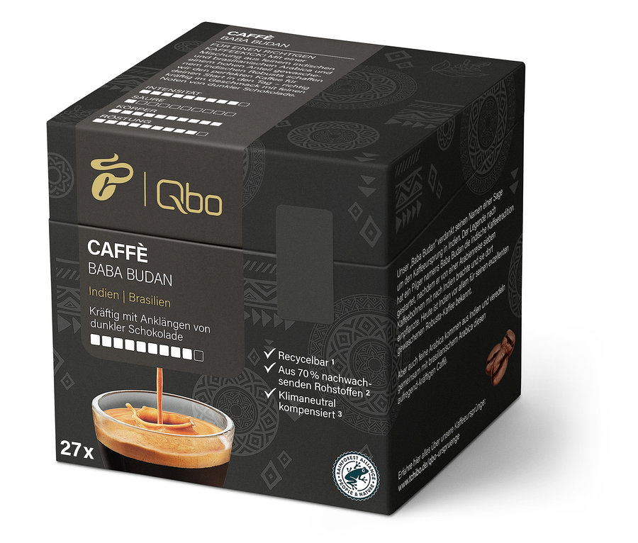 Qbo Caffè BABA BUDAN – 27 capsules