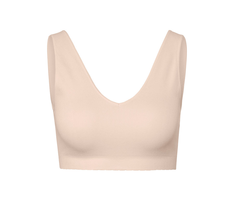 Brassière Seamless crème.