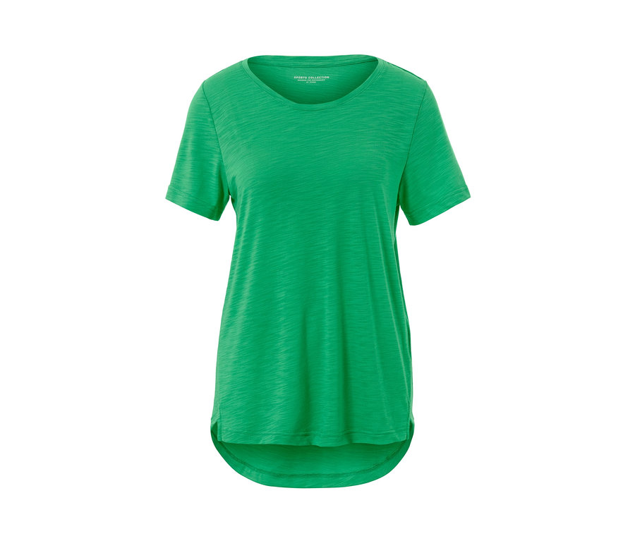 T-shirt de sport vert.