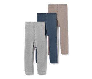 1 x gris chiné, 1 x moka, 1 x bleu moyen