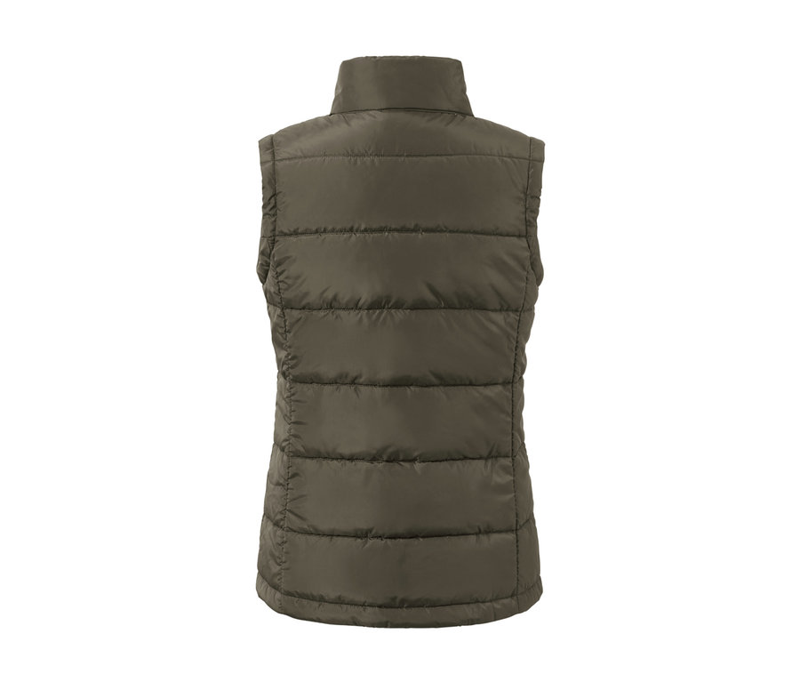 Vue arrière du gilet du manteau de pluie 3-en-1 avec gilet.