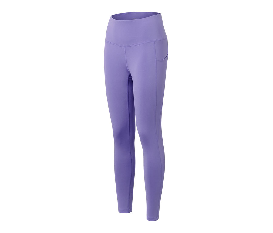 Legging de sport 7/8 lilas.
